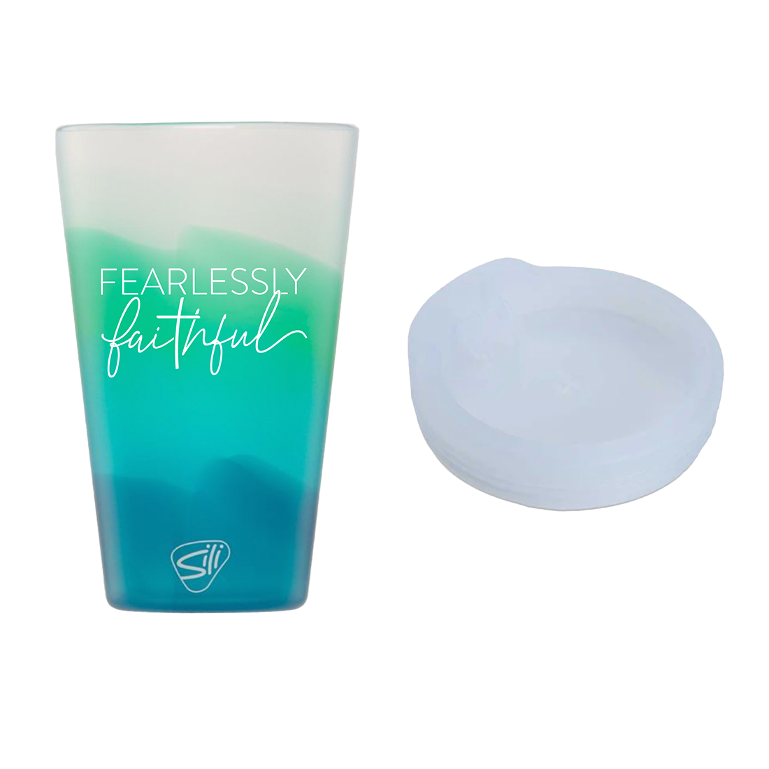 Fearlessly Faithful Squishy Cup
