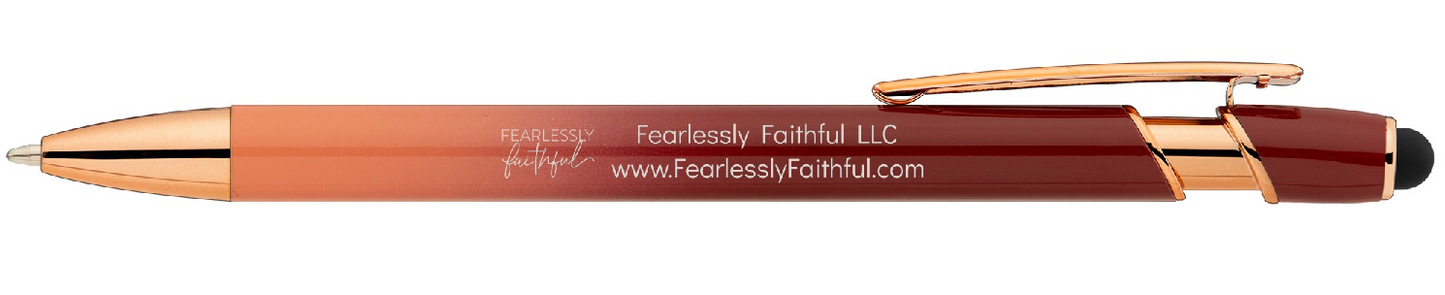 Fearlessly Faithful Ombre Pens