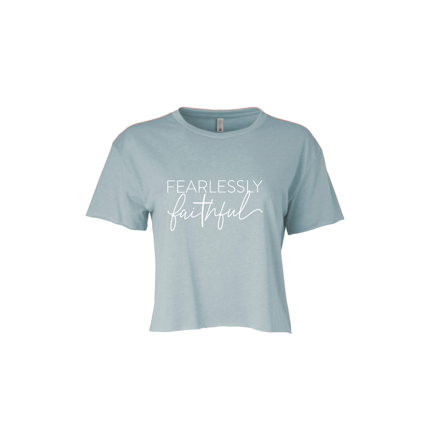 Fearlessly Faithful Crop Tops