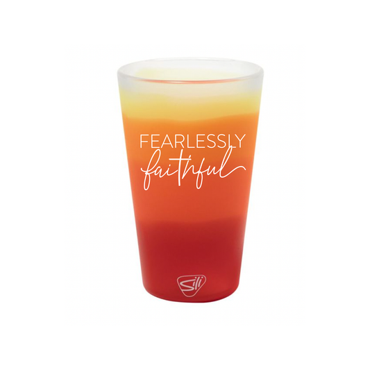 Fearlessly Faithful Squishy Cup