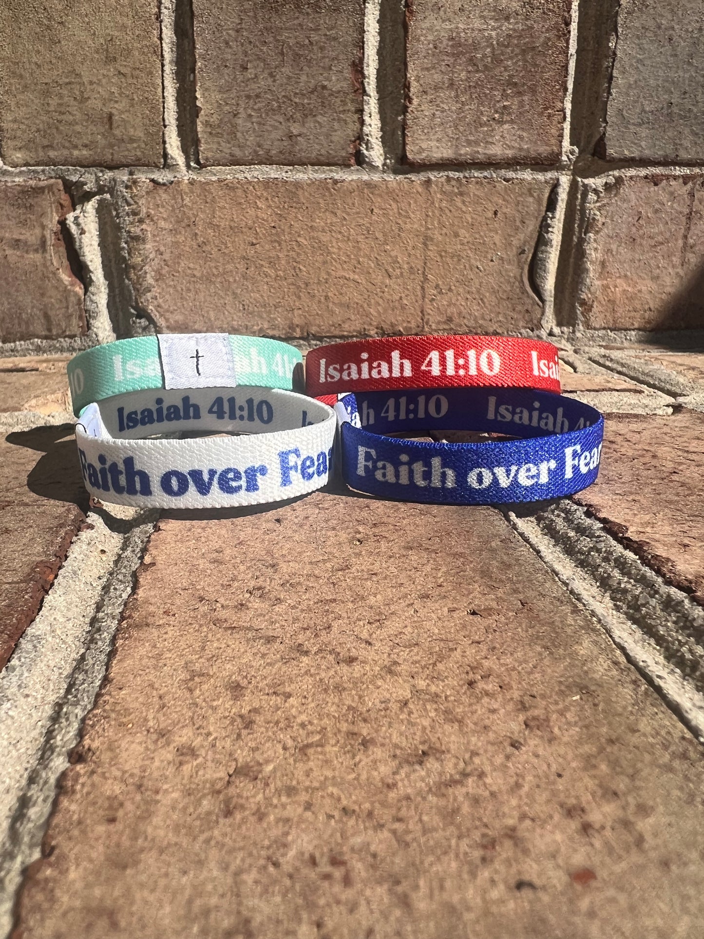 Fearlessly Faithful Elastic Bracelets