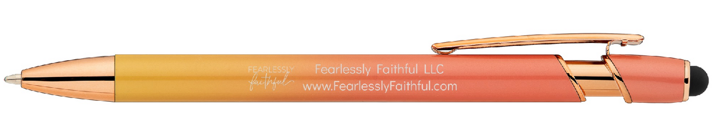 Fearlessly Faithful Ombre Pens