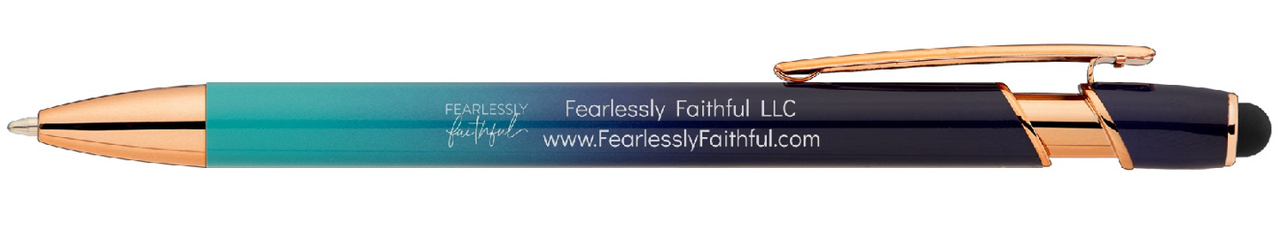 Fearlessly Faithful Ombre Pens