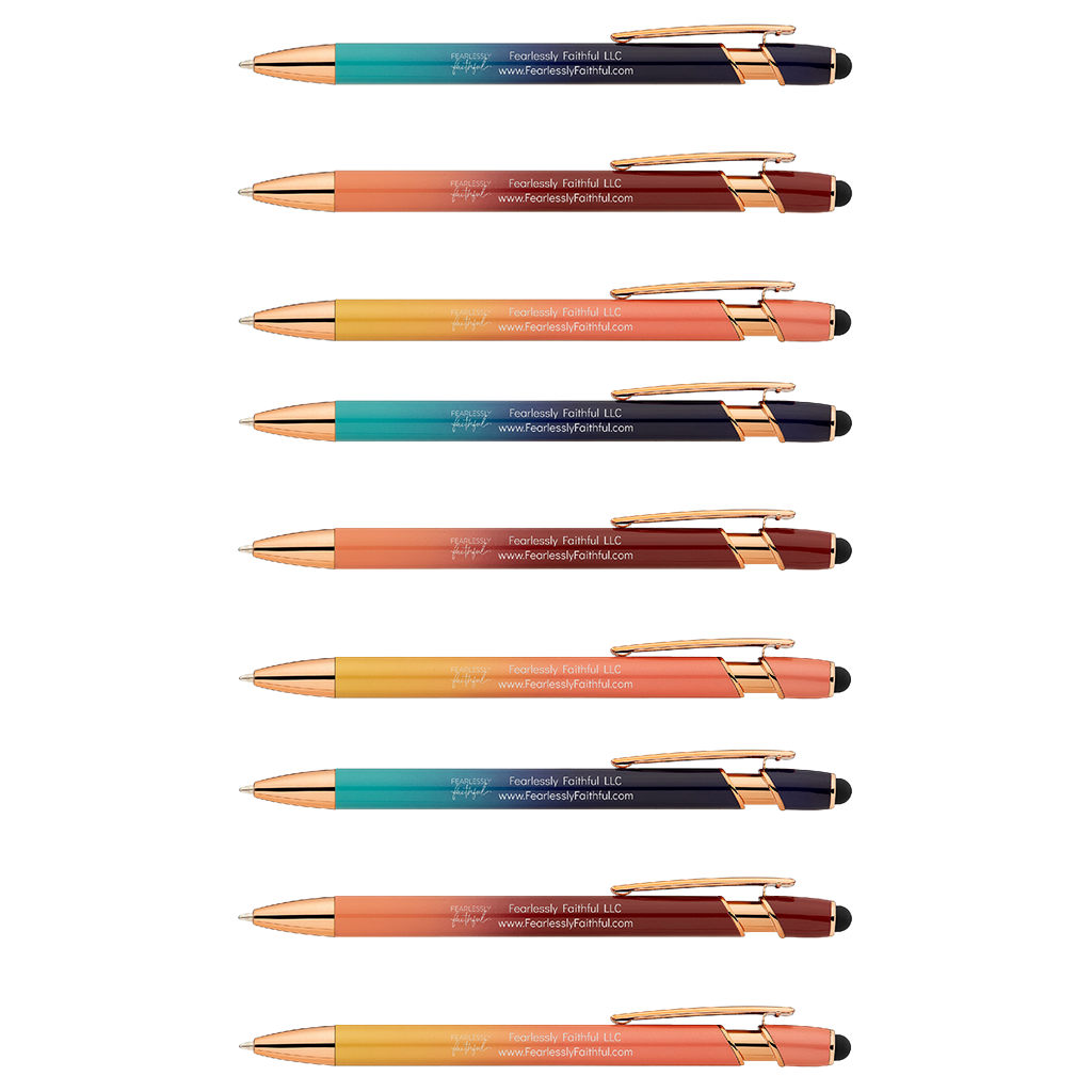 Fearlessly Faithful Ombre Pens